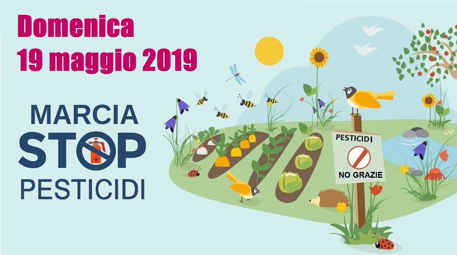 MDF aderisce alla MARCIA STOP PESTICIDI