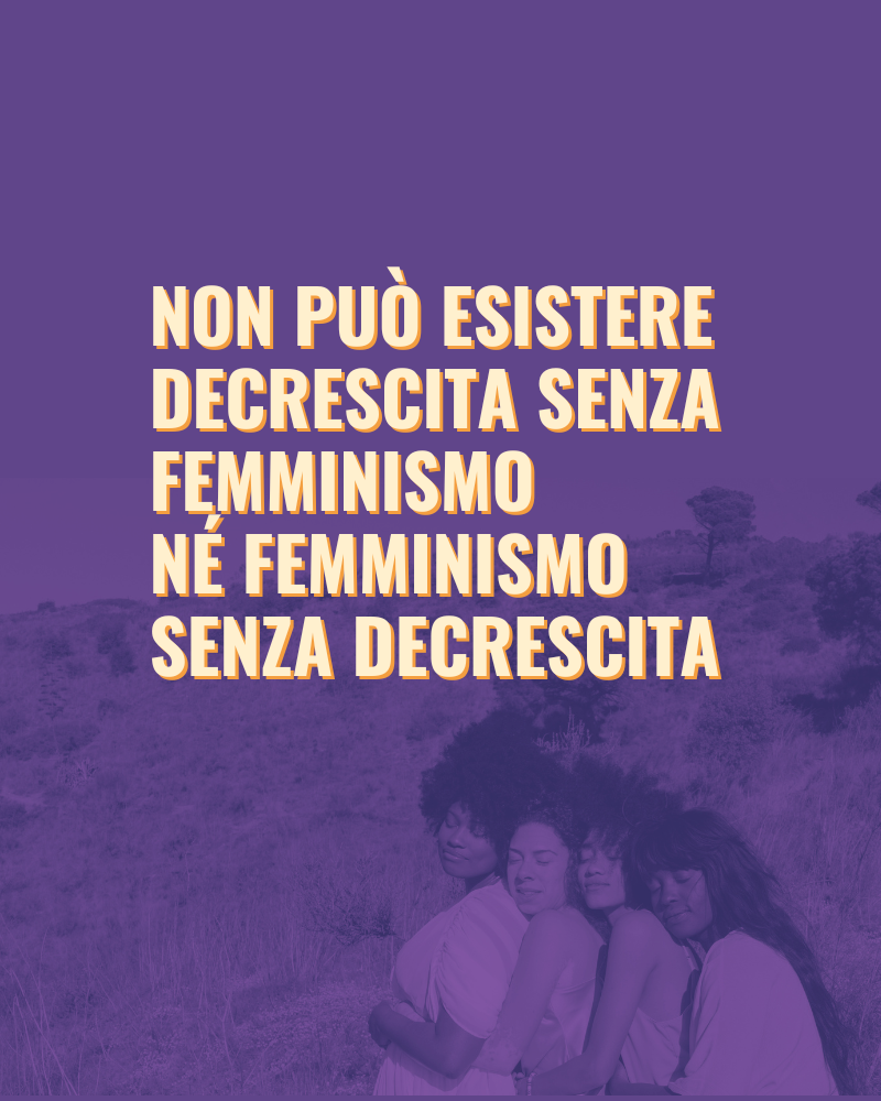 Femminismo e Decrescita