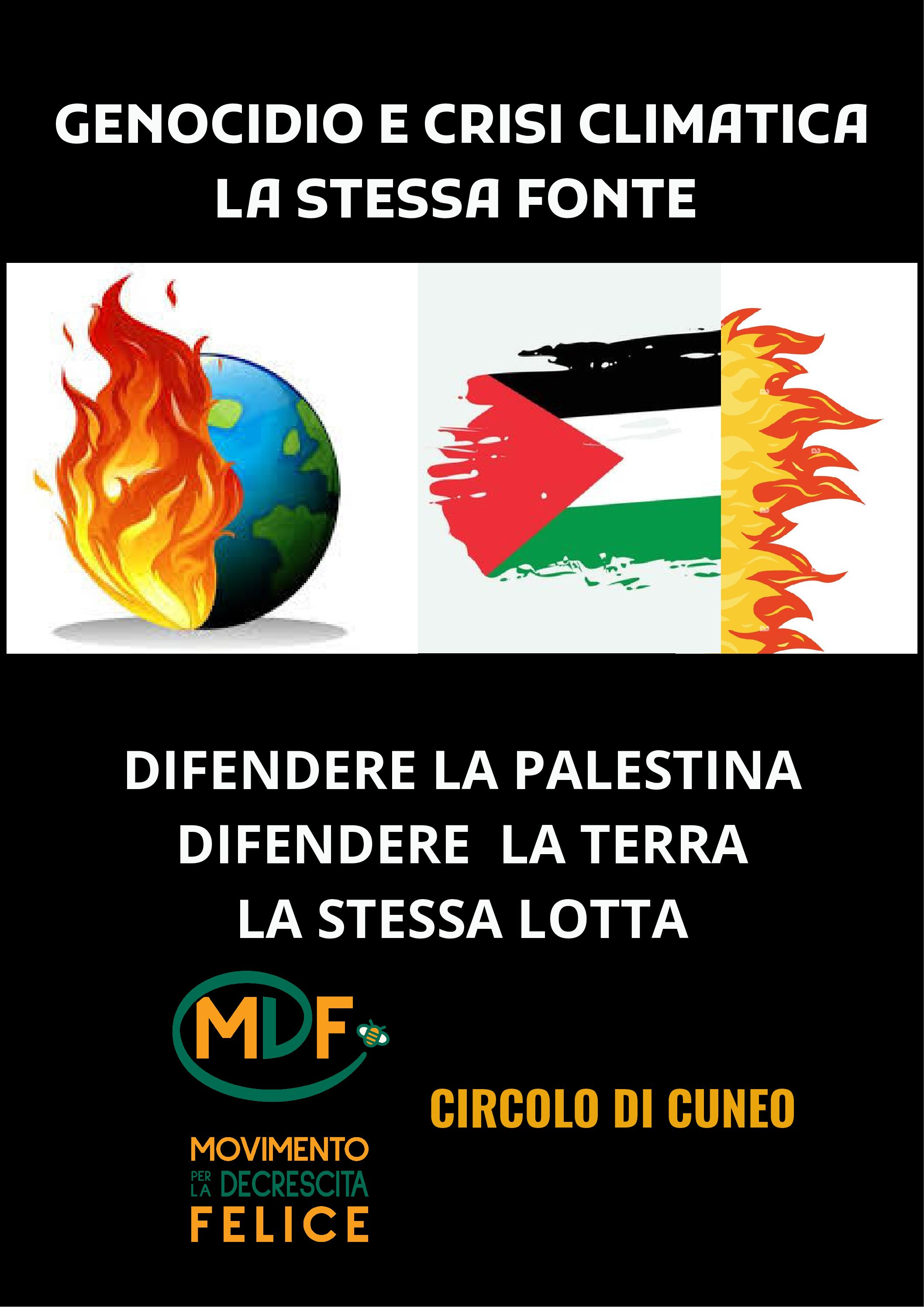 Difendere la Palestina. Difendere la terra.