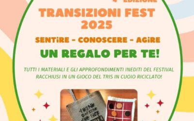 Il regalo del TransizioniFest. Aperti i preordini